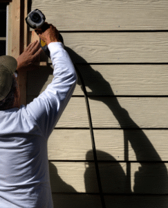 wood siding repair charlotte nc restored wood siding on residential home.